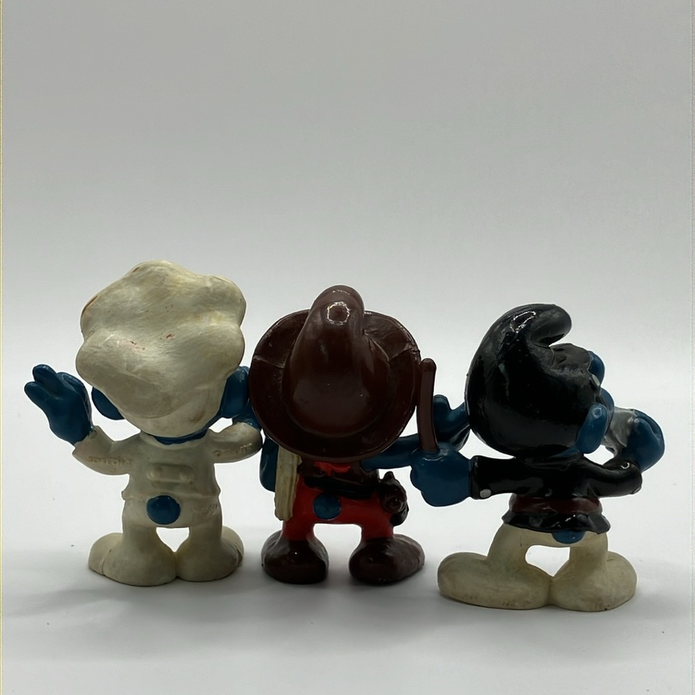 Vintage 80-90’s Smurf Mini Sculpture Collectible Decorations - Picture 15 of 16